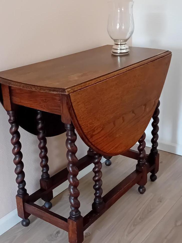 Engelse hangoor tafel antiek, Antiek en Kunst, Antiek | Meubels | Tafels, Ophalen