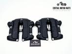 Rocker Box cover Wrinkled Black Softail-Touring M8, Ophalen of Verzenden, Harley Davidson, Gebruikt