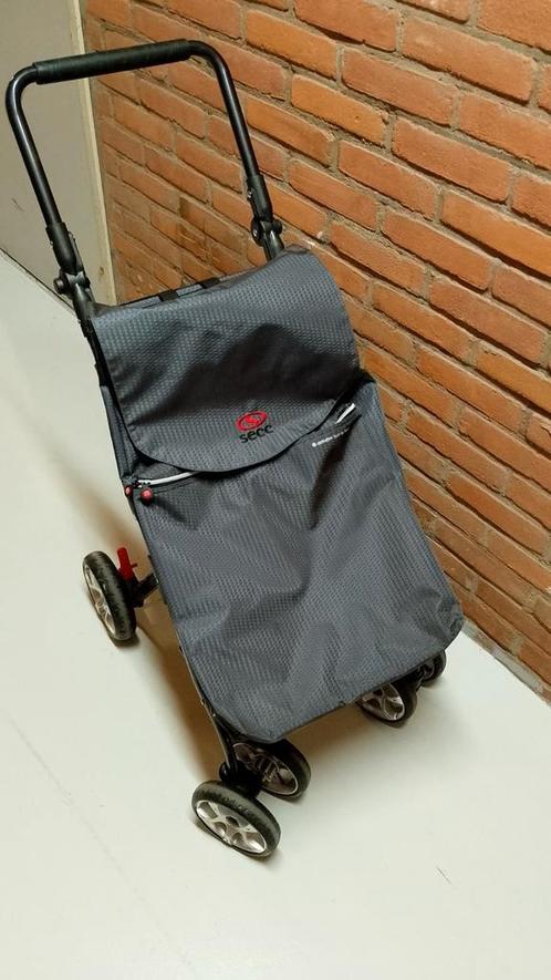Een stabiele boodschappenwagen., Sieraden, Tassen en Uiterlijk, Tassen | Reistassen en Weekendtassen, Zo goed als nieuw, 30 cm of meer