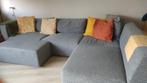 GRATIS grote grijze hoekbank, Ophalen, 250 tot 300 cm, Gebruikt, Hoekbank