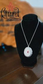 Charmed - Replica - Melinda Warren's locket - Pewter Heart, Ophalen of Verzenden, Zo goed als nieuw, Foto of Kaart