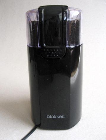 Zwarte electrische koffiemolen Blokker beschikbaar voor biedingen