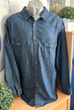 Kiabi spijkerstof overhemd maat 4XL/49/50(v)