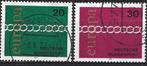 2025-103-03 Europa CEPT Duitsland  564-565 serie compleet -, Verzenden, BRD, Gestempeld