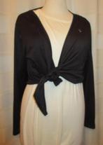 Zwarte Bolero Maat 48 Yessica A33, Maat 46/48 (XL) of groter, Ophalen of Verzenden, Zo goed als nieuw, Yessica