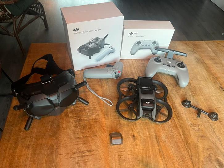 DJI Avata 1 met goggles , controller ,motion controller, Audio, Tv en Foto, Drones, Zo goed als nieuw, Cameradrone, DJI, 250 tot 900 gram