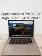 Als nieuw: Apple Macbook Pro 2019 i7 15,4" 16gb 512gb SSD