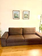 KIVIK Ikea bank hoes - bruin/grijs, Ophalen of Verzenden, Zo goed als nieuw, Rechthoekig, 125 cm of meer