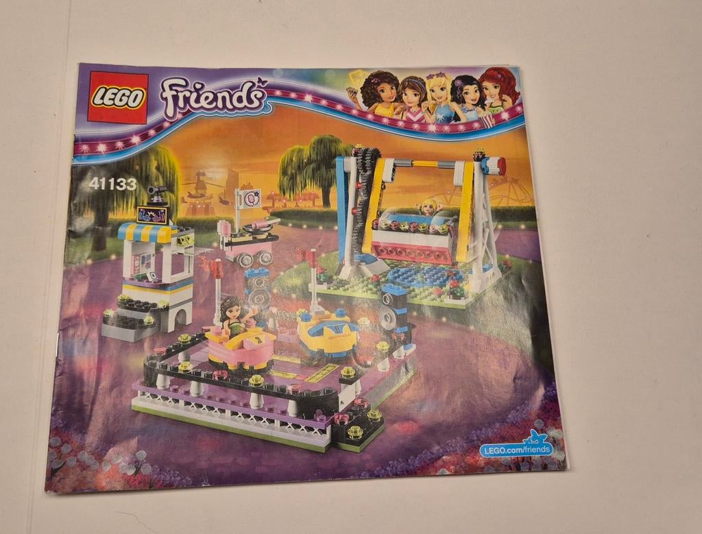 Lego Friends 41133 Amusement Park Bumper Cars, Kinderen en Baby's, Ophalen, Zo goed als nieuw, Complete set, Lego