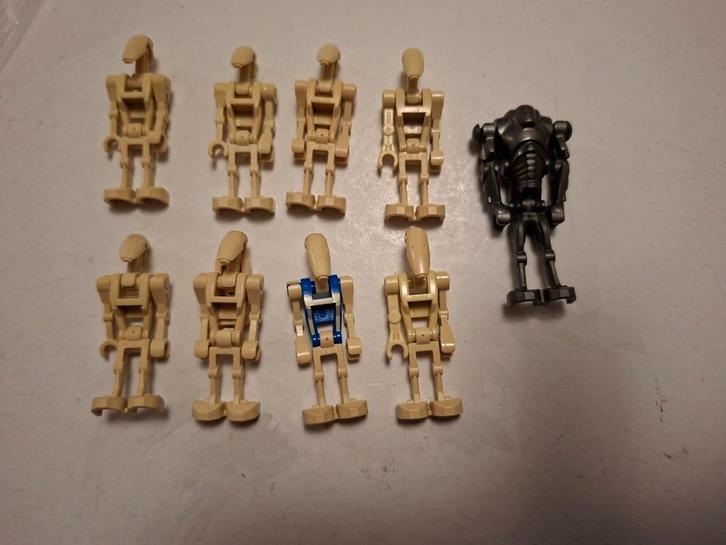 9 star wars battle droids, Kinderen en Baby's, Speelgoed | Duplo en Lego, Gebruikt, Ophalen of Verzenden