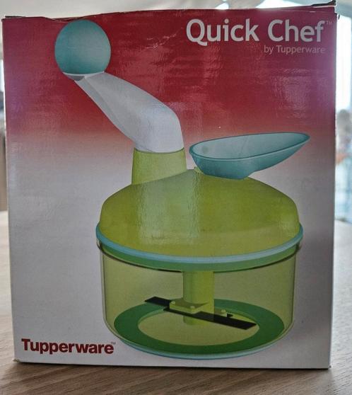 Nieuw- Tupperware - Quick chef - hakmolen, Huis en Inrichting, Keuken | Tupperware, Nieuw, Ophalen of Verzenden