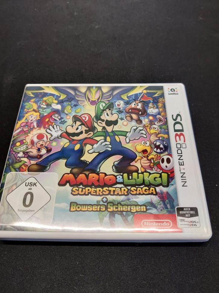 Mario & Luigi: Superstar Saga + Bowser's Schergen (3DS), Spelcomputers en Games, Games | Nintendo 2DS en 3DS, Gebruikt, Role Playing Game (Rpg)