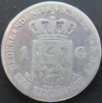 Gulden 1843, Postzegels en Munten, Munten | Nederland, 1 gulden, Verzenden, Zilver, Losse munt