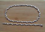 zilveren set KETTING + ARMBAND [291], Verzenden, Nieuw, Zilver, Zilver
