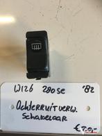 Mercedes w126 280SE 1982Achterruitverwarmingschakelaar, Auto-onderdelen, Dashboard en Schakelaars, Gebruikt, -, -, Ophalen of Verzenden