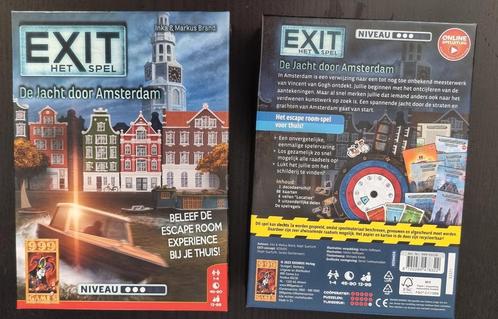 Exit escaperoom De Jacht door Amsterdam Escape 999 games, Hobby en Vrije tijd, Gezelschapsspellen | Overige, Zo goed als nieuw