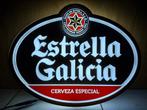 Nieuwe originele lichtreclame Estrella Galicia bier, Ophalen of Verzenden, Nieuw, Lichtbak of (neon) lamp