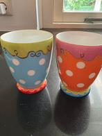 Oiliy mokjes 2, Ophalen of Verzenden, Zo goed als nieuw, Overige stijlen, Kop(pen) en/of Schotel(s)