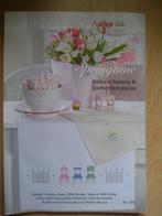 Anchor Springtime. Boekje boordevol borduurpatronen. Ook DMC, Ophalen of Verzenden, Nieuw, Handborduren, Patroon