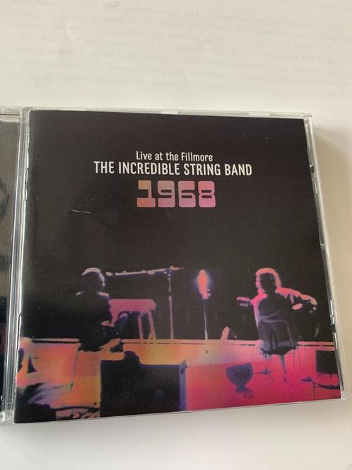 Incredible String Band - Live at the Fillmore 1968 ( cd), Cd's en Dvd's, Cd's | Rock, Zo goed als nieuw, Poprock, Ophalen