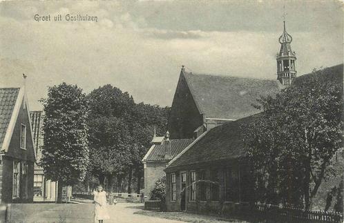 (388-131-039) Oosthuizen Groet uit, Verzamelen, Ansichtkaarten | Nederland, Noord-Holland, Verzenden