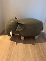 Olifant kruk / poef kwantum, Ophalen, Zo goed als nieuw