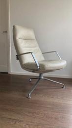 Walter Knoll Fabricius en Kastholm FK86 fauteuil, wit leder, Minder dan 75 cm, Design, Ophalen of Verzenden, Zo goed als nieuw