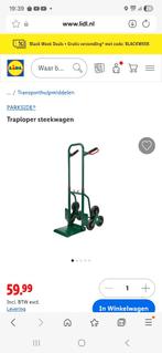 Traploper steekwagen, Doe-het-zelf en Verbouw, Transportwagens, 60 tot 80 liter, Ophalen, Zo goed als nieuw, Steekwagen