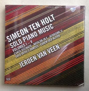 Simeon Ten Holt Solo Piano Music Vol. I-V ( 5-CD Box ) beschikbaar voor biedingen