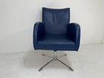 Bert Plantagie Fauteuil blauw €225,- ex, Niet ingevuld, Niet ingevuld, Niet ingevuld