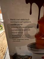 Chocoladefontein - Zo goed als nieuw!, Ophalen of Verzenden, Zo goed als nieuw, Elektrisch, Fondueset