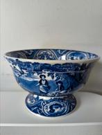 Petrus Regout pot vaas decor Gleaner blauwe, Antiek en Kunst, Ophalen of Verzenden
