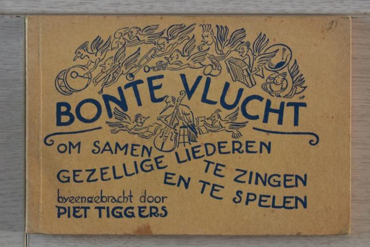 (nr.221) Bonte vlucht om samen gezellige liederen te zingen, Boeken, Muziek, Gelezen, Algemeen, Ophalen