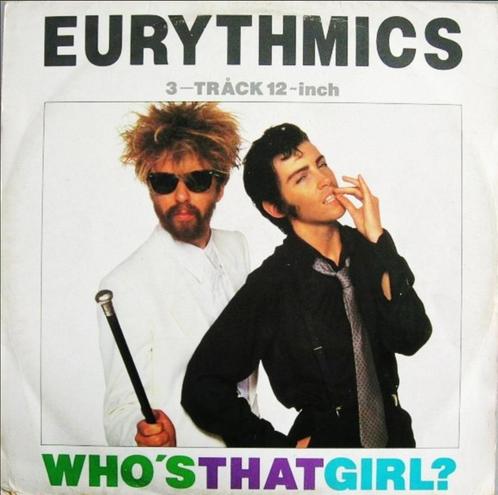 Vinyl Eurythmics – Who's That Girl? (Maxi-Single), Cd's en Dvd's, Vinyl Singles, Gebruikt, Maxi-single, Pop, 12 inch, Ophalen of Verzenden