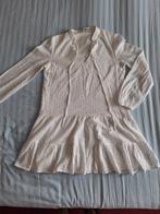 Hele leuke witte jurk merk Loavies maat L broderie, Wit, Maat 42/44 (L), Ophalen of Verzenden, Loavies