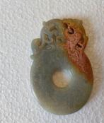 Chinees amulet  , draak en phoenix  ( nr 4, Verzenden