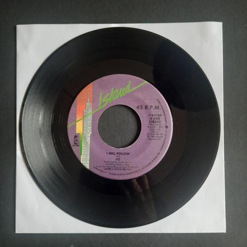 u2: i will follow    usa persing  (2), Cd's en Dvd's, Vinyl Singles, Single, 7 inch, Verzenden
