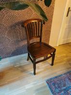Eetkamerstoelen, Huis en Inrichting, Stoelen, Ophalen, Bistro, Gebruikt, Bruin