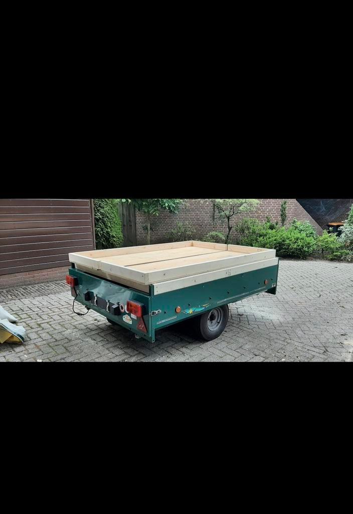 Omgebouwde vouwwagen tot aanhanger, Auto diversen, Aanhangers en Bagagewagens, Gebruikt, Ophalen