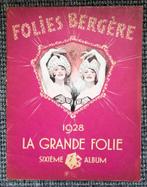 Folies Bergère 1928 La Grande Folie Sixieme Album, Antiek en Kunst, Ophalen of Verzenden