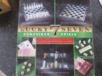 gaming classic lucky seven, Hobby en Vrije tijd, Gezelschapsspellen | Bordspellen, Drie of vier spelers, Ophalen of Verzenden