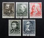 NVPH 318-322 : serie zomerzegels uit 1939 (catw. € 7,00), Ophalen of Verzenden, T/m 1940, Gestempeld