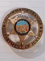 California State Ranger - Department of Justice, Ophalen of Verzenden, Overige soorten, Amerika, Embleem of Badge