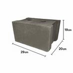 Betonblokken 29x20x19cm - 82 stuks, Doe-het-zelf en Verbouw, Ophalen, Nieuw, Beton