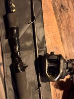 Vishengel en Shimano Molen - Topcombinatie!, Watersport en Boten, Ophalen of Verzenden, Gebruikt, Werphengel