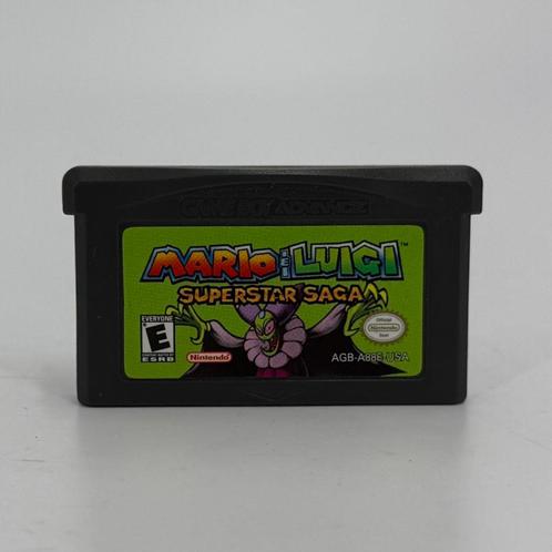 Mario & Luigi - Superstar Saga - GBA, Spelcomputers en Games, Games | Nintendo Game Boy, Zo goed als nieuw