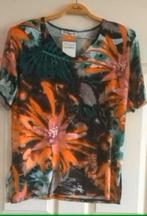 NIEUW pracht rood/oranje shirt merk Magna maat 36/38, Verzenden, Nieuw, Magna, Korte mouw
