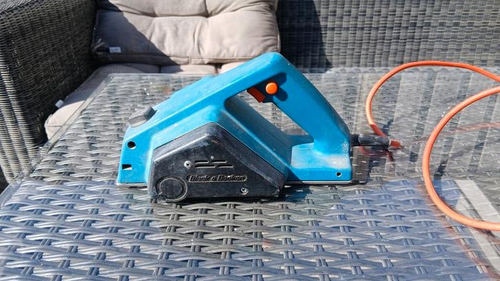 Black & Decker schaafmachine 300 Watt te koop, Doe-het-zelf en Verbouw, Schaafmachines, Gebruikt, Elektrisch, Ophalen of Verzenden