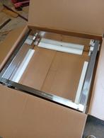 Tafel onderstel poten chroom 80x70 nieuw in doos!!, Ophalen of Verzenden, Nieuw