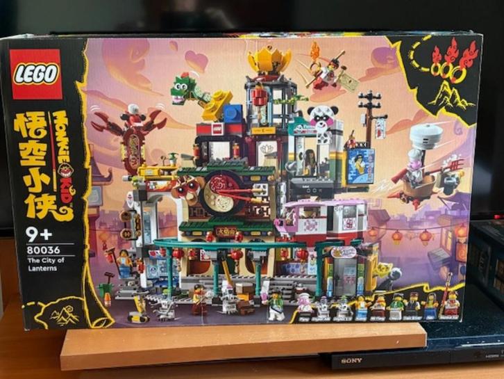 LEGO Monkie Kid De Lantaarnstad (80036), Kinderen en Baby's, Speelgoed | Duplo en Lego, Nieuw, Lego, Complete set, Ophalen of Verzenden